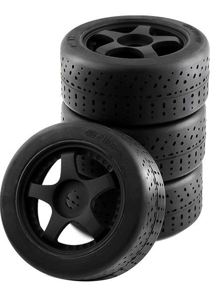 4pcs Arrma Için Plastik Tekerlek Lastik Lastik 1/7 Ihlali 6s F1 Sınırsız Rc Araba Siyah (Yurt Dışından)