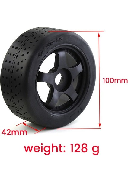 4pcs Arrma Için Plastik Tekerlek Lastik Lastik 1/7 Ihlali 6s F1 Sınırsız Rc Araba Siyah (Yurt Dışından) fırsatları