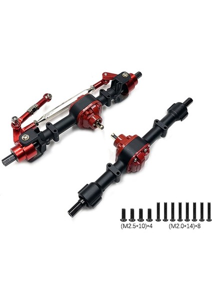 MN78 Metal Ön ve Arka Aks MN78 Mn-78 Mn 78 1/12 Rc Araç Yükseltme Parçaları Için 3mm Ila 4mm Mil Sleeve ile (Yurt Dışından)