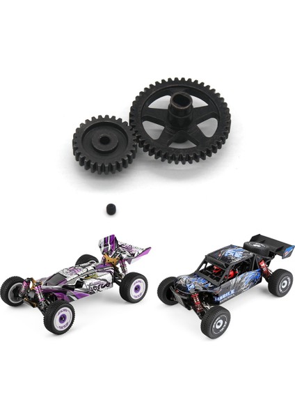 Çelik 44T Azaltma Dişlisi ve Wltoys Için 27T Motor Dişli 144001 144002 144010 124016 124017 124018 124019 Rc Araç Parçaları (Yurt Dışından) indirimleri