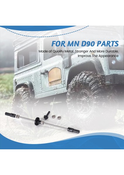 Yükseltme Çelik Dişli Köprü Aks Dişli Direksiyon Kupası Kiti Mn D90 D91 MN99 MN99S 1/12 Rc Araba Yedek Parçaları R (Yurt Dışından) fırsatları