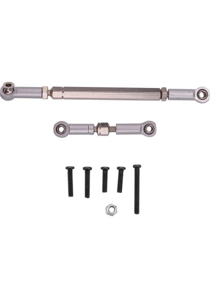Rc Direksiyon Çubuğu Cnc Işleme Alüminyum Alaşım Direksiyon Bağlantı Çubuğu Wpl 1608T Için Rc Kamyon Rc Direksiyon Bağlantı Seti Gri (Yurt Dışından) modelleri