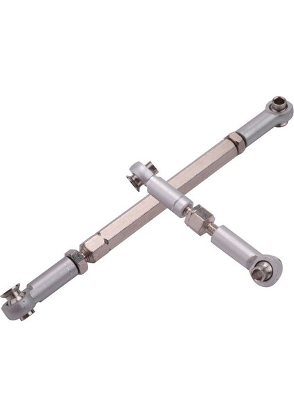 Rc Direksiyon Çubuğu Cnc Işleme Alüminyum Alaşım Direksiyon Bağlantı Çubuğu Wpl 1608T Için Rc Kamyon Rc Direksiyon Bağlantı Seti Gri (Yurt Dışından) fırsatları
