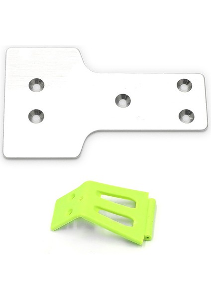 12428-0364 Ön Alt Koruma Alüminyum Sac ve Ön Tampon Wltoys 12428 12427 Rc Araba Yedek Parçaları (Yurt Dışından)