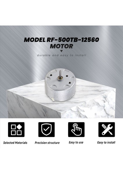 Yeni Elektrik Mini Vdc DVD Motor RF-500TB-12560 6V-4000RPM 32X16MM Dc 3V-12V (Yurt Dışından) modelleri
