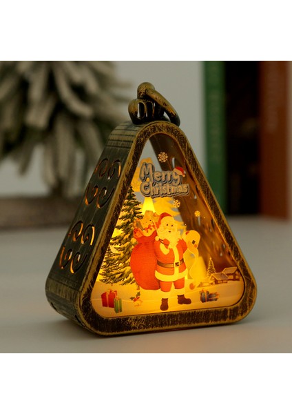 Noel Süsleri, Eski Gece Lambası, Işıklı Hediye, Vitrin, Masaüstü Süsleri, Dekorasyon Aksesuarları, Ortam Işığı (Yurt Dışından)