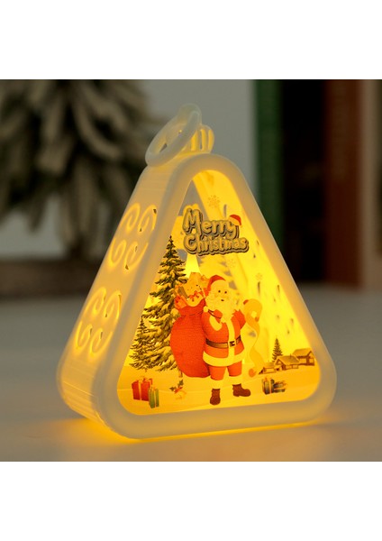 Noel Süsleri, Eski Gece Lambası, Işıklı Hediye, Vitrin, Masaüstü Süsleri, Dekorasyon Aksesuarları, Ortam Işığı (Yurt Dışından)