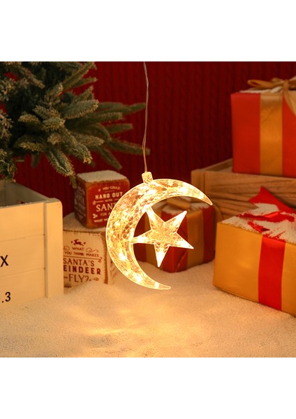 LED Noel Dekoratif Vantuzlu Işıklar, Noel Ağacı Çanları, Kardan Adam, Ren Geyiği, Kar Taneleri, Beş Köşeli Yıldız, Kalp Şeklinde Işıklar. (Yurt Dışından)