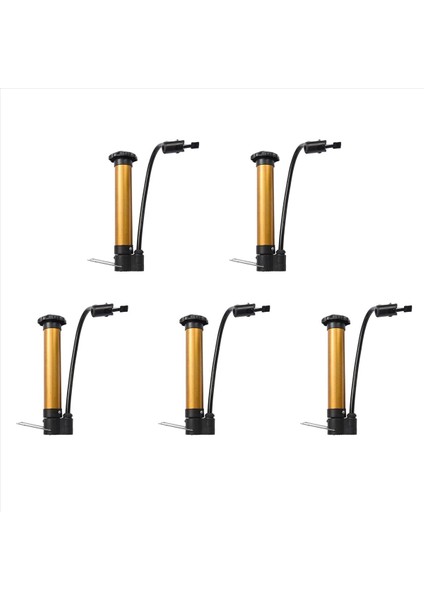 5x Taşınabilir Mini Bisiklet Pompası Yüksek Basınçlı Bisiklet El Hava Pompası Lastik Şişiricisi Mtb Dağ Bisiklet Pompası (Yurt Dışından)