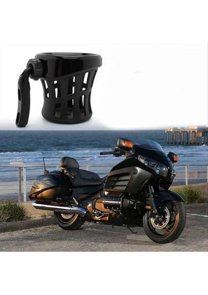 Harley Road Glide Ultra Klasik Içecek Kupası Tutucu (Siyah) Için Motosiklet Kupası Tutucu Off-Road Bisiklet Şişesi Tutucu (Yurt Dışından) modelleri