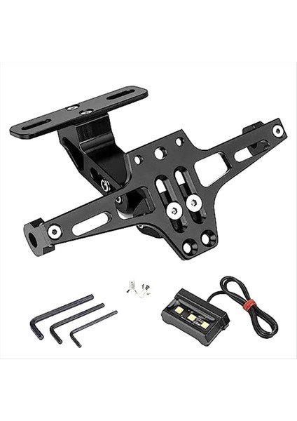 Li Malzemelerden Yapılmış Ayarlanabilir Araba Tahtası Braketi Dayanıklı ve Siyahtır (Yurt Dışından)