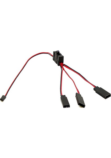 2pcs Rc Servo Uzantısı 1 Ila 4/1 Ila 3 Y Tel Kablo Jr Futaba Rc Modeli Için LED Işık Kontrol Güç Anahtarı (Yurt Dışından) fırsatları