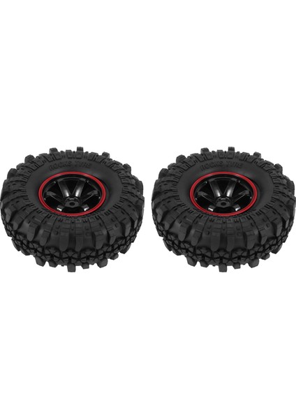 2x 110MM 1 9 Inç Rım Lastik Lastiği 1/10 Rc Rc Rock Prwler SCX10 D90 Trx4 (Yurt Dışından)