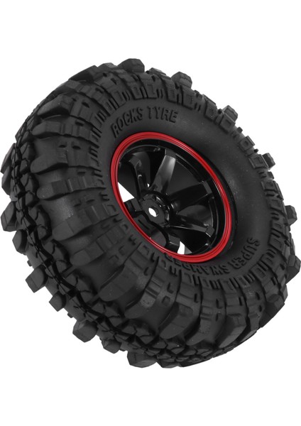 2x 110MM 1 9 Inç Rım Lastik Lastiği 1/10 Rc Rc Rock Prwler SCX10 D90 Trx4 (Yurt Dışından) fırsatları