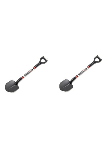 2 Pcs 105X25MM Simülasyon Metal Kürek Dekorasyonu 1/10 Rc Paletli Araba Eksenel SCX10 90046 Traxxas Trx4 D90 Parça (Yurt Dışından)