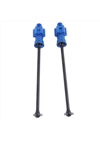 2pcs Widemaxx Çelik Genişletilmiş Şaft Cvd 1/10 Traxxas Maxx Widemaxx Rc Araba Yükseltme Parçaları Mavi (Yurt Dışından) modelleri