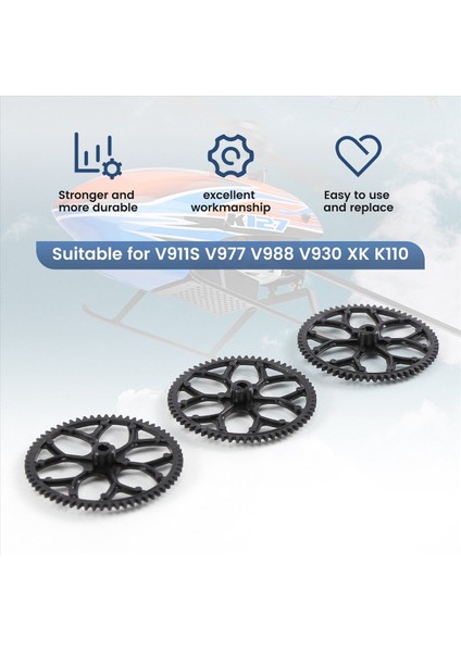 10 Adet Wltoys V911S V977 V988 V930 V966 Xk K110 Rc Helikopter Yedek Parçalar Aksesuarları (Yurt Dışından) indirimleri