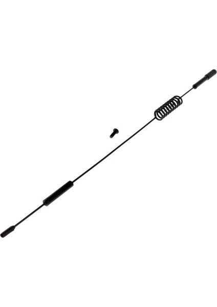 1/10 Traxxas -4 Için Vidalı Antenler - Siyah 290MM ve Rc Araç Metal 12MM Tekerlek Hex Hub 15MM Uzatma Bağlayıcı (Yurt Dışından) modelleri