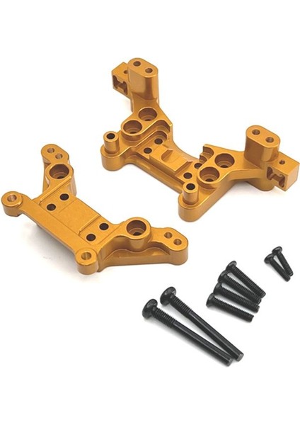 Mjx H16 16207 16208 16209 16210 Için Metal Ön ve Arka Şok Kuleleri 1/16 Rc Araba Yükseltme Parçaları Aksesuarları Altın (Yurt Dışından)