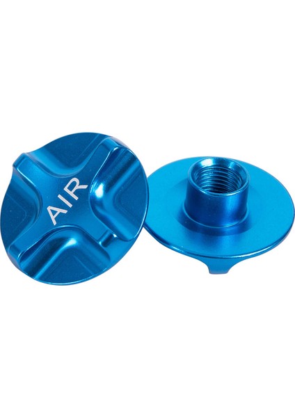 2pcs Bike Hava Gazı Shcrader Amerikan Valf Kapakları Bisiklet Süspansiyon Bisiklet Ön Çatal Parçaları Mtb Yol Bıke - Mavi ve Altın (Yurt Dışından) indirimleri