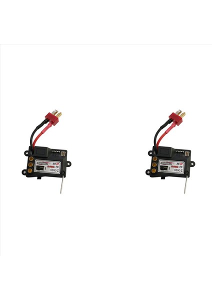 Xinlehong Hosim Q901 Için 2x Fırçasız Hız Kontrolörü Esc QZJ06 Q902 1/16 Rc Araba Yedek Parçalar Aksesuarları (Yurt Dışından)