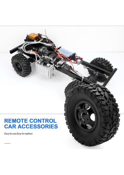 Wpl B16 B36 Jjrc Q60 Q63 Q64 6WD 6x6 Rc Kamyonu Için Kauçuk Lastik Lastiği ile Çift Tekerlek Metal Tekerlek Jant Siyah (Yurt Dışından) fırsatları