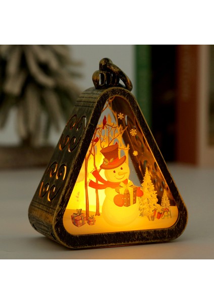 Noel Süsleri, Eski Gece Lambası, Işıklı Hediye, Vitrin, Masaüstü Süsleri, Dekorasyon Aksesuarları, Ortam Işığı (Yurt Dışından)