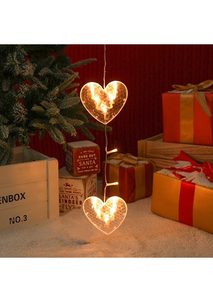 LED Noel Dekoratif Vantuzlu Işıklar, Noel Ağacı Çanları, Kardan Adam, Ren Geyiği, Kar Taneleri, Beş Köşeli Yıldız, Kalp Şeklinde Işıklar. (Yurt Dışından)