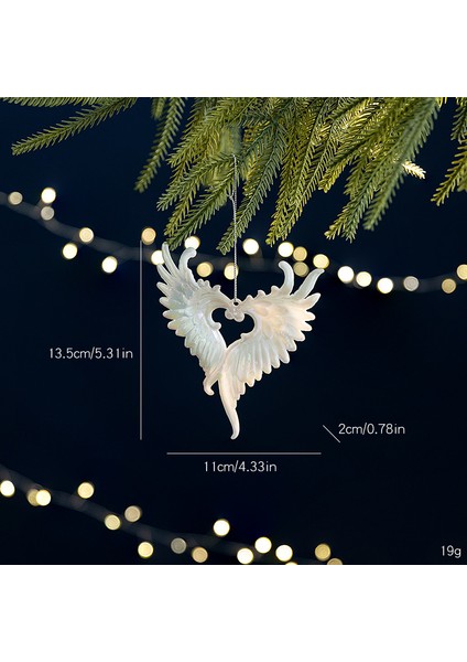 Yeni Yılbaşı Ağacı Süsleri, Beyaz Ren Geyiği ve Melek Süsleri, Renkli Işıltılı Süsler ve Yılbaşına Özel Aksesuarlar. (Yurt Dışından)