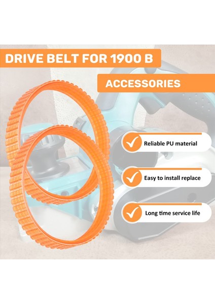 Makita 1900 B Için 3 x 240 mm Pu Kayışı Kayış Motorlu Gezegen (Yurt Dışından) indirimleri