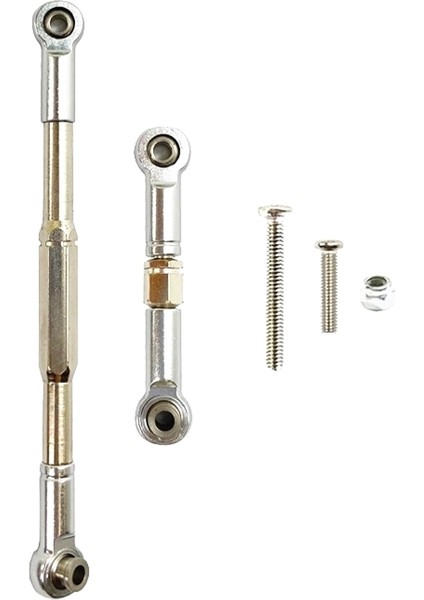 Direksiyon Bağlantı Çubuğu Çekme Çubuk Yükseltme Parçaları Wpl C14 C24 C24-1 C34 1/16 Rc Araç Aksesuarları Gümüş (Yurt Dışından)