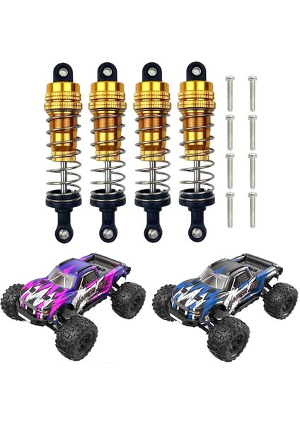 4pcs Metal Ön ve Arka Yağ Şok Emici Damper Mjx H16 16207 16208 16209 16210 1/16 Rc Araba Yükseltmeleri Parçalar 3 (Yurt Dışından) indirimleri