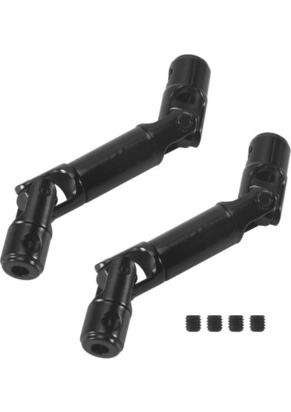 2pcs Wpl Henglong Için Metal Sürüş Şaftını Yükseltme 1/16 Rc Araç Parçaları Çevreleri Kamyon Siyah (Yurt Dışından)