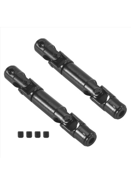 2pcs Wpl Henglong Için Metal Sürüş Şaftını Yükseltme 1/16 Rc Araç Parçaları Çevreleri Kamyon Siyah (Yurt Dışından) modelleri