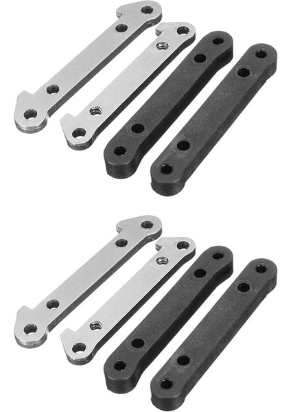2x Ön ve Arka Süspansiyon Kol Montajı 7181 Zd Racing Dbx-10 DBX10 10421-S 9102 1/10 Rc Araba Yedek Parçalar Aksesuarları (Yurt Dışından)