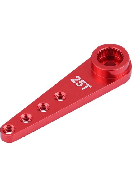 Alaşım WPL1627R Yükseltme 25T Metal Direksiyon Kolu Wpl Rc1 Için 16 Araç Dıy Kırmızı (Yurt Dışından)