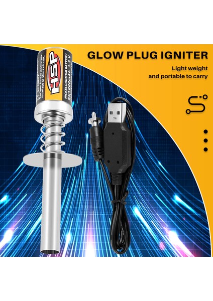 Rc Nıtro 1 2 V 1800MAH Şarj Edilebilir Glow Fiş Başlangıç Işınlayıcı Dc Gaz Nitro Motor Gücü Için USB Şarj Cihazı 1/10 1/8 Rc Araba (Yurt Dışından) indirimleri