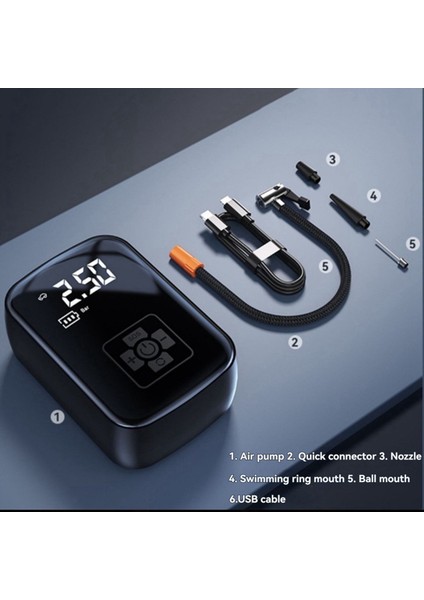 Lastik Enflasyon Pompası Araba Hava Kompresörü Mikro Araba Enflasyon Pompası Araçlar Için Bir Güç Bankası Olarak Kullanılabilir Motosikletler Bisiklet (Yurt Dışından) modelleri