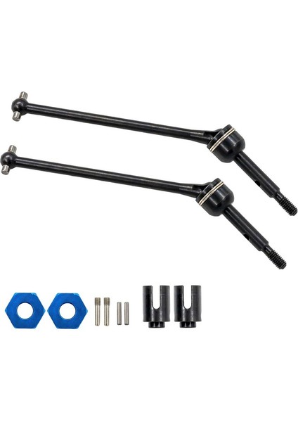 4pcs Köpek Kemik Cvd Mili Trx1/10 Slash 4x4 Için Çelik Köpek Kemiği Rustler 2WD Huanqi 727 1 10 Rc Araba Yükseltme Parçaları (Yurt Dışından) fiyatları