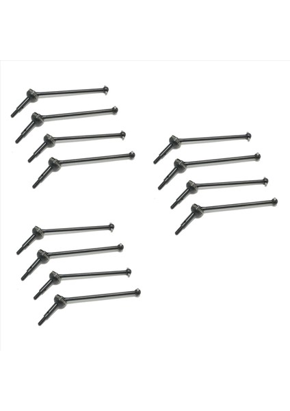 12PCS Çelik Ön Arka Evrensel Cvd Mili Wltoys Için 144001 124018 124019 Rc Araba Yükseltme Parçaları Aksesuarları (Yurt Dışından)