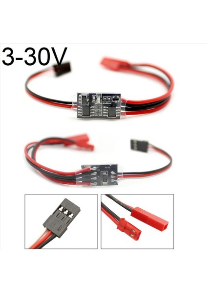 2x 20A Yüksek Mevcut Uzaktan Kumanda Anahtar 3-30V Hava Modeli Bitki Koruması (Yurt Dışından) fiyatları