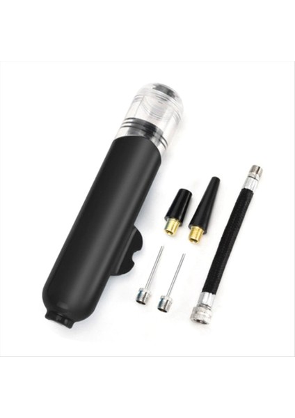 Iki Yönlü Mini Top Pompası Futbol Basketbol Voleybol Oyuncak Yüzme Can Yeleği Şişme Taşınabilir Pompa Siyah (Yurt Dışından)