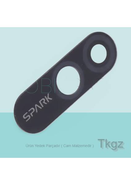 Tecno Spark 4 Lite Arka Kamera Camı Lens