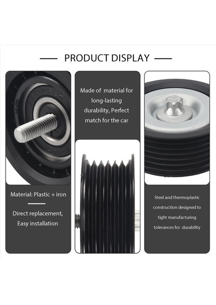 Kemer Gergin Kasnağı 2722021019 Için Mercedes Benz C230 C320 E320 E500 S430 M272 M273 (Yurt Dışından) indirimleri