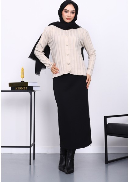 Taş Soğuk İplik Düğmeli Hırka fiyatları