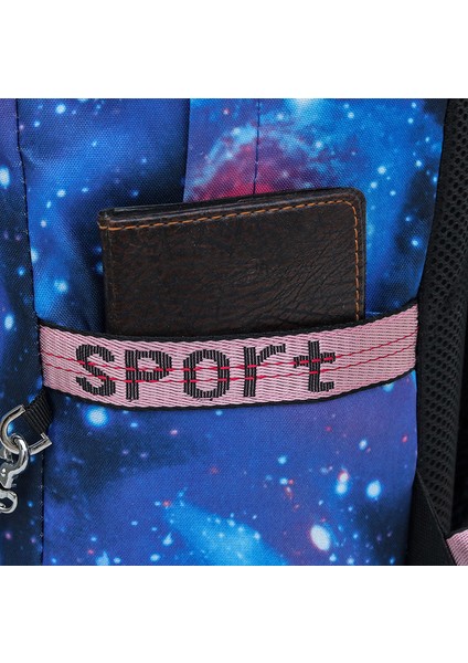 Yıldızlı Gökyüzü Tasarımlı Billie Eilish Sırt Çantası, USB Şarj Edilebilir Seyahat Sırt Çantası, Öğrenci Okul Çantası (Yurt Dışından) fırsatları