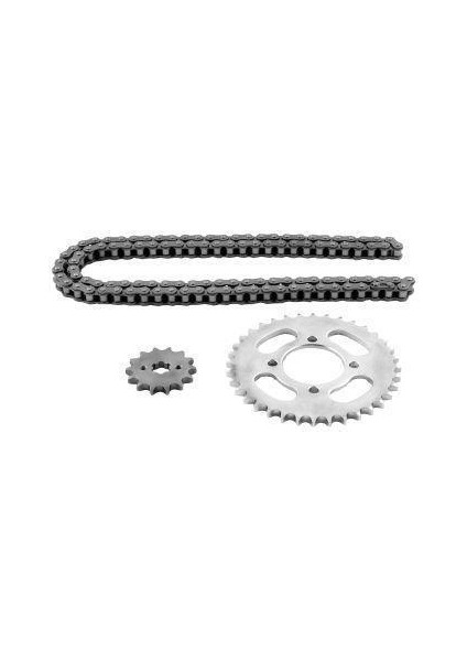 Kuba Ön Dişli+Arka Dişli+Zincir Seti Tk-03 128-50-13
