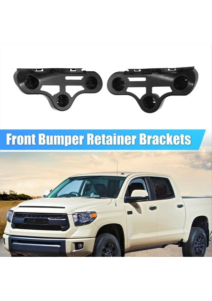 1paır Ön Tampon Braket Montajı 52116-0C020 52115-0C050 Toyota Sequoia Tundra 2007-2021 Yan Tampon Desteği (Yurt Dışından) modelleri