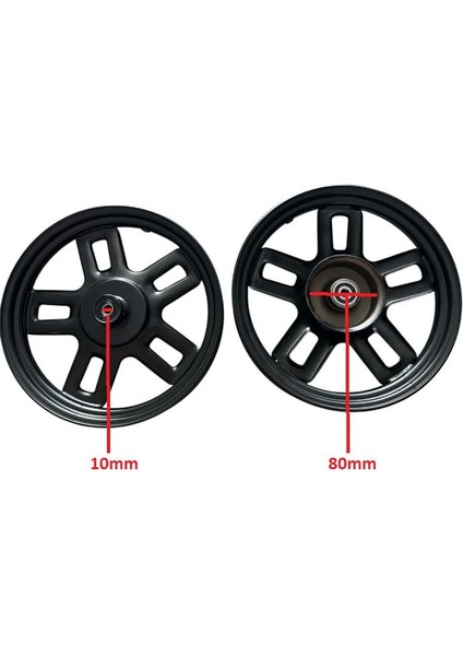 Volta Ön 14X250 Jant Kampanalı Siyah Saç E-Bisiklet/volta Vsm
