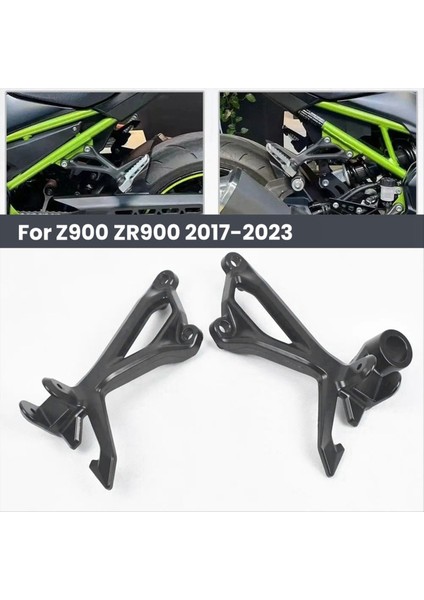 Kawasaki Z900 ZR900 2017-2023 Için Motosiklet Arka Sol Pedal Destek Tabure (Yurt Dışından)